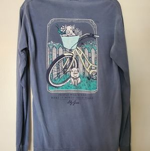 Lily Grace Long Sleeve Graphic Top